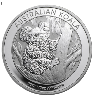 Silbermünze Koala 1/2 Unze diverse Jahrgänge differenzbesteuert 